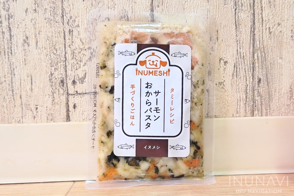 タミーレシピ　サーモンおからパスタ　パッケージ